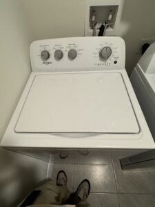 Whirlpool top load washer with error code